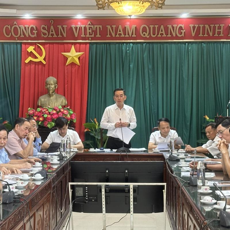 Chiều ngày 28/7/2025, Đảng ủy xã Xuân Trường tổ chức Hội nghị lấy ý kiến các đồng chí nguyên lãnh đạo chủ chốt của huyện Xuân Trường, nguyên lãnh đạo các xã, thị trấn