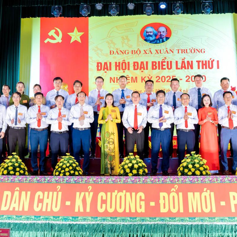 Đảng bộ xã Xuân Trường khai mạc Đại hội đại biểu Đảng bộ xã lần thứ I, nhiệm kỳ 2025 - 2030