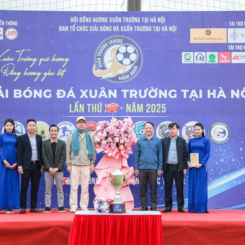 Sôi nổi khai mạc giải bóng đá Hội đồng hương Xuân Trường tại Hà Nội lần thứ XIV - Năm 2025