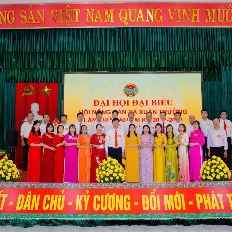 Hội Nông dân xã Xuân Trường tổ chức Đại hội Đại biểu Hội Nông dân lần thứ I, nhiệm kỳ 2025-2030