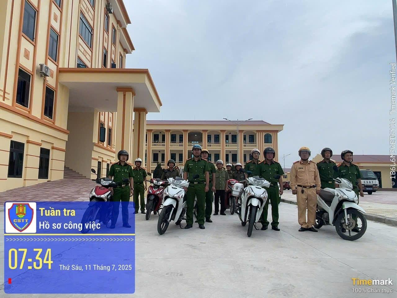 Xuân Trường ra quân giải tỏa, xử lý vi phạm hành lang an toàn giao thông, lập lại trật tự công cộng