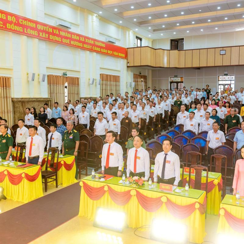 UB MTTQ Việt Nam xã Xuân Trường tổ chức thành công Đại hội đại biểu lần thứ nhất, nhiệm kỳ 2025-2030