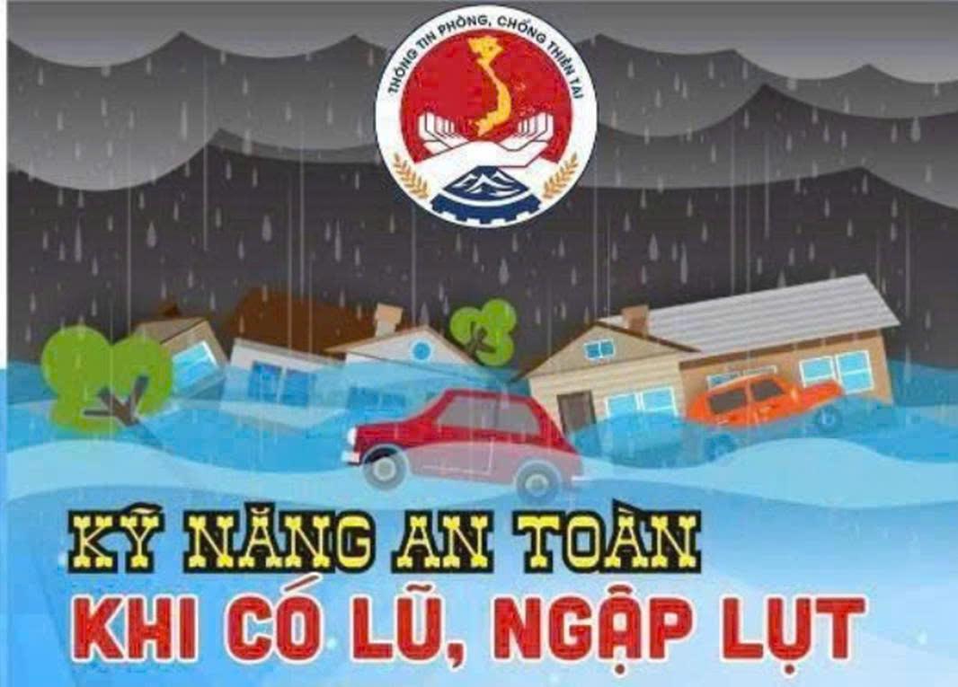 Hướng dẫn đảm bảo an toàn khi có mưa lớn, lũ, ngập lụt, lũ quét và sạt lở đất