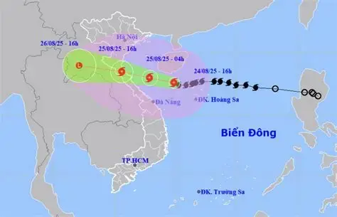 Công văn tiếp tục tập trung thực hiện ứng phó bão số 5